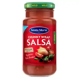 PLUS Santa maria Chunky wrap salsa mild aanbieding