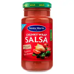 PLUS Santa maria Chunky wrap salsa mild aanbieding