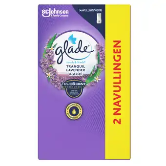 PLUS Glade by Brise Touch&Fresh navul duo lavender en aloe aanbieding
