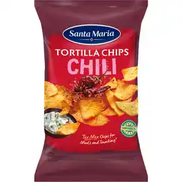 PLUS Santa maria Tortilla Chips Chili aanbieding