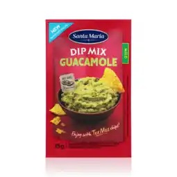 PLUS Santa maria Guacamole dip mix zakje 15 gram aanbieding