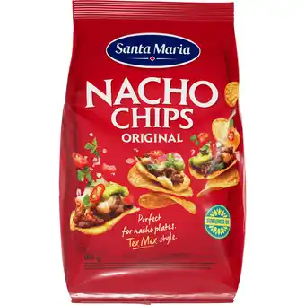 PLUS Santa maria Nacho chips original aanbieding