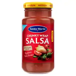 PLUS Santa maria Chunky wrap salsa medium aanbieding