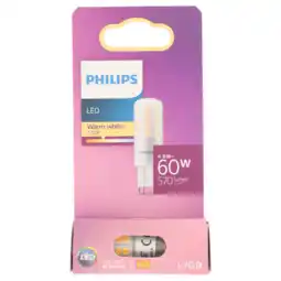PLUS Philips LED Capsule 60W G9 WW ND SRT6 aanbieding