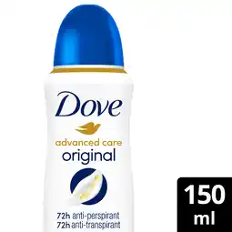 PLUS Dove Deodorant Spray Original aanbieding