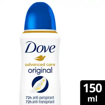 PLUS Dove Deodorant Spray Original aanbieding