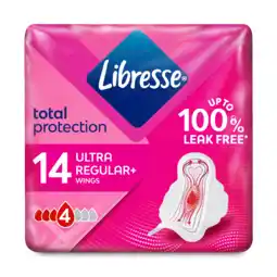 PLUS Libresse Maandverband ultra normal wing aanbieding