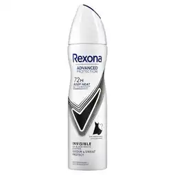 PLUS Rexona Women deodorant spray invisible B&W aanbieding