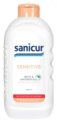 PLUS Sanicur Bad en douchegel sensitive aanbieding