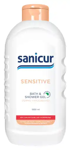 PLUS Sanicur Bad en douchegel sensitive aanbieding