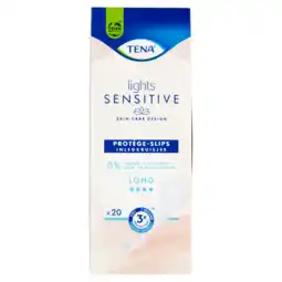 PLUS Tena Lights sensitive long liner aanbieding