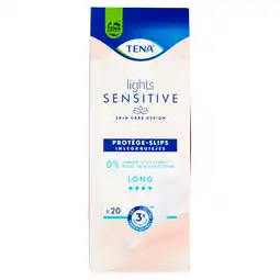 PLUS Tena Lights sensitive long liner aanbieding