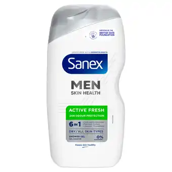 PLUS Sanex Douche men active fresh aanbieding