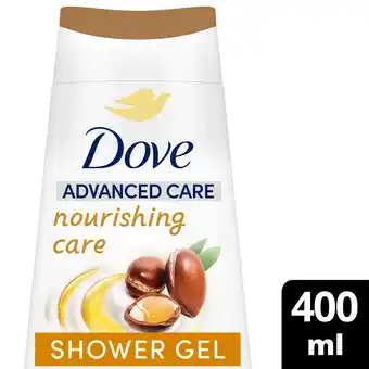 PLUS Dove Advanced douchegel Nourishing Care aanbieding