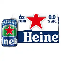 PLUS Heineken Premium pilsener 0.0 bier blik aanbieding
