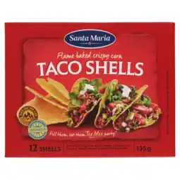 PLUS Santa maria Taco shells aanbieding