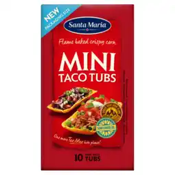 PLUS Santa maria Mini Taco Tubs aanbieding