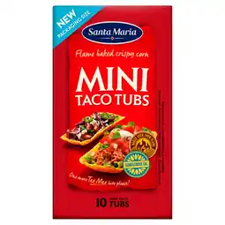 PLUS Santa maria Mini Taco Tubs aanbieding