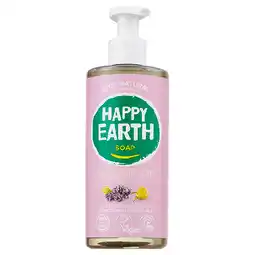 PLUS Happy Earth 100% Natuurlijke Handzeep Lavender aanbieding