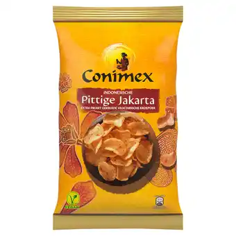 PLUS Conimex Kroepoek spicy Jakarta aanbieding