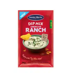 PLUS Santa maria Dip mix american ranch aanbieding