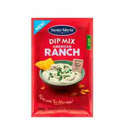 PLUS Santa maria Dip mix american ranch aanbieding