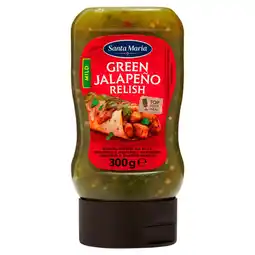 PLUS Santa maria Green Jalapeño Relish aanbieding
