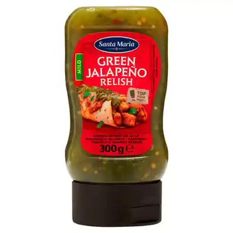 PLUS Santa maria Green Jalapeño Relish aanbieding