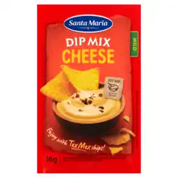 PLUS Santa maria Cheese Dip Seasoning Mix aanbieding