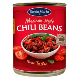 PLUS Santa maria Mexican Chili Beans aanbieding