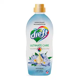 PLUS Dreft Wasverzachter Blue Dream Ultimate Care aanbieding