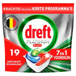 PLUS Dreft platinum plus vaatwascapsules original aanbieding