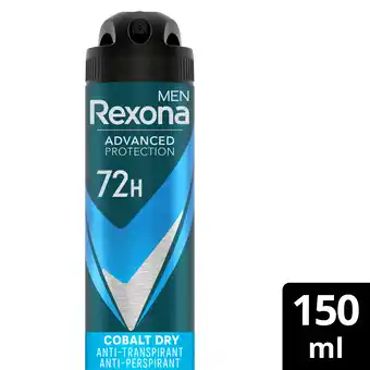 PLUS Rexona Men Deospray Dry Cobalt aanbieding