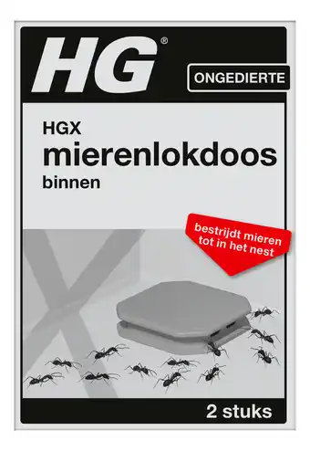 PLUS HGX Lokdoos tegen mieren aanbieding