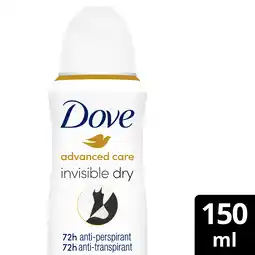 PLUS Dove Deodorant spray invisible dry aanbieding