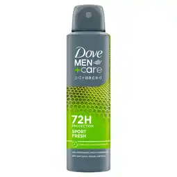 PLUS Dove For Men Care anti-transpirant Sport Fresh aanbieding