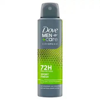 PLUS Dove For Men Care anti-transpirant Sport Fresh aanbieding