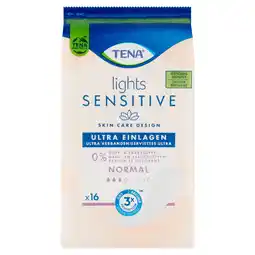 PLUS Tena Lights sensitive incontinentie verband aanbieding
