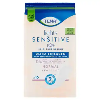 PLUS Tena Lights sensitive incontinentie verband aanbieding