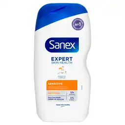 PLUS Sanex Douche Expert skin health sensitive aanbieding