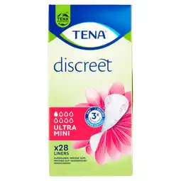 PLUS Tena Discreet Liners ultra mini aanbieding
