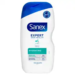PLUS Sanex Expert skin hydrating douchegel aanbieding