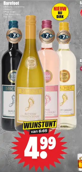 Dirk Barefoot aanbieding