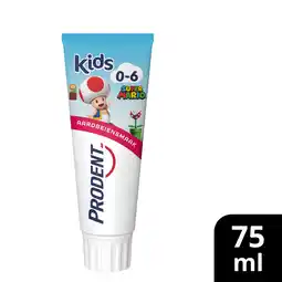 PLUS Prodent Tandpasta Kids 0-6 aanbieding