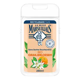 PLUS Le Petit Marseiliais Showercream Bio Orange Blossom aanbieding