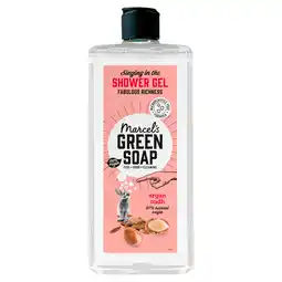 PLUS Marcel's Green Soap Douchegel Argan&Oudh aanbieding