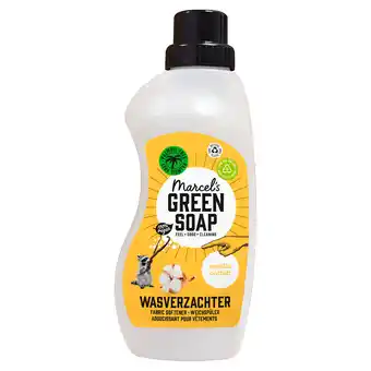PLUS Marcel's Green Soap Wasverzachter Vanille & Katoen aanbieding