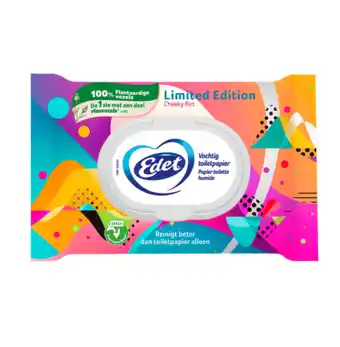 PLUS Edet Limited edition vochtig toiletpapier aanbieding