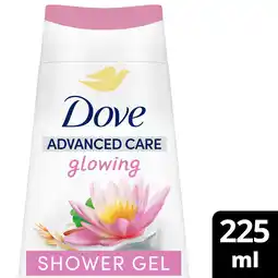 PLUS Dove Care by Nature douchegel glowing aanbieding