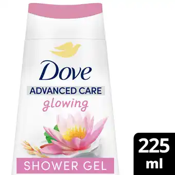 PLUS Dove Care by Nature douchegel glowing aanbieding